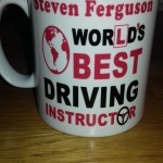 A present from Finn Robinson after he passed his driving test